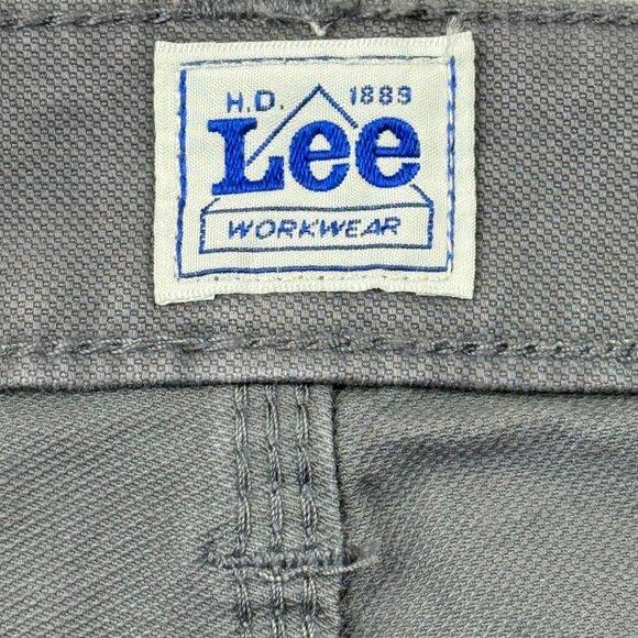 Lee Workwear Men's Painters Grey Pocket Tool Heavy Duty Carpenter Shorts 46 NWT - Picture 6 of 11